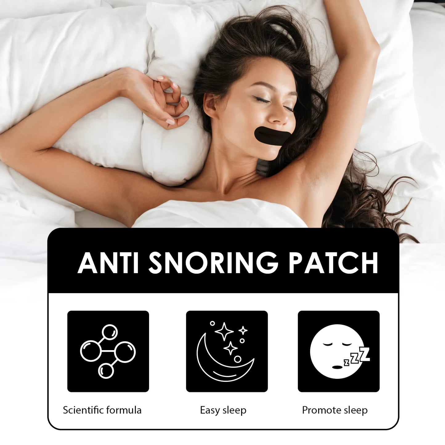 Anti Snoring Mouth Tape (30 Day Supply)